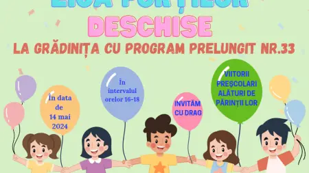 ZIUA PORȚILOR DESCHISE - 14 mai 2024